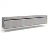 Image de Meuble tv banc télé grand espace de rangement 240x35x45cm suspendu mural style moderne ciment 503_3