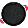 Image de Poêle À Paella Valencienne Émaillée 65cm, Acier Émaillé Antiadhésif, 22 Portions Briebe Pan65 Noir