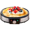 Image de Crêpière 30cm Diamètre Revêtement Antiadhésif Température Réglable Briebe CM1137 1600W Noir