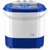 Image de Mini machine à laver portable camping 3kg lavage 1kg centrifugeuse 2 compartimen, briebe, wm1140, 190 , blanc-bleu