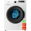 Image de Lave-linge Evvo 7 Kg, Vapeur, Classe A, Moteur Inverter, Lavage Rapide 15 Min, Étroite (40 Cm De Profondeur)