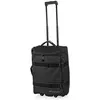 Image de Valise Souple À Roulettes Valise Tissu À Roulette Sac De Voyage À Roulettes Bagages Cabin 701650 Noir