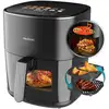 Image de Cecotec Cecofry&grill Duoheat 6500 Unique 6,5 L Autonome 2200 W Friteuse D’air Chaud Noir
