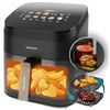 Image de Cecotec Air Fryer Cecofry&grill Smokin' 6500. Friteuse À Air Sans Huile 3 En 1 Avec Grill, Plancha, Fumoir, Résistance D