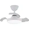 Image de Ventilateur De Plafond Cristalrecord Blanc Ø 55 Cm