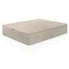 Image de Sommier Coffre Perforé Kraft Taupe 160x200 Fdlc