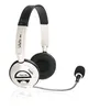 Image de Casque Micro NGS MSX6pro Tour De Tete Noir/Blanc - Stéréo 3.5mm - 32 Ohm - 102 dB - Microphone - 200 cm