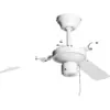 Image de Ventilateur Plafonnier Orbegozo Cf 03105 B 50w 3 Vitesses