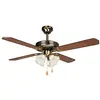 Image de Ventilateur Plafonnier Orbegozo Ct-10132 M Bois 4 Lames