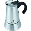 Image de Jata Odin Cafetière À Moka Noir, Acier Inoxydable