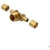 Image de Té P.E.R mâle fixe D16 1/2 - SOMATHERM - Raccord en laiton résistant à la corrosion