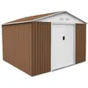 Image de Abri de Jardin en Métal Gardiun Bristol 774 m² - Marron
