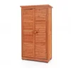 Image de Armoire De Rangement Jardin Gardiun Emmy 87 X 46,5 X 160 Cm En Bois