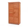 Image de Armoire de Rangement Jardin Gardiun Emmy 87 x 46 5 x 160 cm en Bois