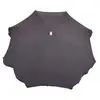 Image de Parasol De Jardin Chillvert Gandía Aluminium Fixe Ø180 Cm Gris Foncé