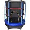 Image de Trampoline Extérieur Pour Enfant Outdoor Toys Happy Jump Blue Ø140 Cm Avec Filet De Sécurité