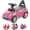 Image de Porteur - FIAT - 500 - Rose - Volant interactif - Rangement - Anti-bascule