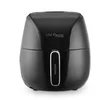 Image de Friteuse sans huile à air chaud Prixton Cook Organics, 2000w Capacité 5L 8 Programmes Ecran tactile - Noir