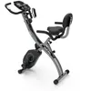 Image de Vélo dappartement PRIXTON Comfort BF250 Pliable 8 Niveaux de Résistance Bandes de résistance Bluetooth et App Mobile Noir