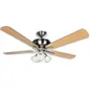 Image de Ventilateur Plafonnier Orbegozo Cp68132 60w Avec Télécommande Et Éclairage
