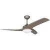 Image de Ventilateur de plafond - Orbegozo - CP93105 - 3 vitesses - 105 cm - Marron avec lumière