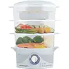 Image de Orbegozo Co 4015 Cuiseur Vapeur 3 Nombre De Paniers Comptoir 800 W Blanc