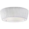Image de BOVER lampe de plafond PLAFONET 43 (Ruban blanc translucide - Fer, laiton, verre, ruban.)