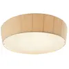 Image de BOVER lampe de plafond PLAFONET 60 (Ruban crème translucide, ampoules non incluses - Fer, laiton, verre, ruban.)