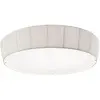 Image de BOVER lampe de plafond PLAFONET 95 (Ruban adhésif blanc translucide, ampoules non incluses - Fer, laiton, verre, ruban.)