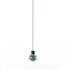 Image de BOVER lampe à suspension DROP S/01 (Vert - Aluminium, fer, verre/polycarbonate)