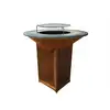 Image de Barbecue brasero avec plaque d'acier de 100 cm EFP56CO