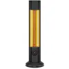Image de Chauffage halogène 2000W avec télécommande