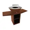 Image de Barbecue Avec Plaque Ronde, Grill Et Support