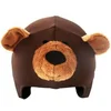 Image de Housse de casque Coolcasc Animals Marron CCOB