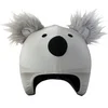 Image de Couvre-casque vélo enfant Coolcasc Animals Koala Gris CCKO