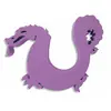 Image de Dragon Leisis avec monture en ÉVA violet