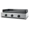 Image de Plancha Gaz Forge Adour Modern 75 I 6000 W Noir Et Argent