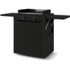 Image de Chariot Pour Plancha Noir/acier Forge Adour Chmaf60n