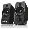 Image de Haut-parleurs PC - Nilox - Speaker 6W - Sans fil - Couleur Noir - Entrées RCA non incluses