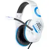 Image de Blade Kratos Casque Avec Fil Arceau Gaming Bleu, Blanc