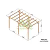 Image de Pergola massive en bois paris 510 x 300 cm - maderland