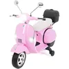 Image de Moto électrique pour enfant VESPA officielle 12V avec batterie - Licence Piaggio Rose