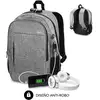 Image de Subblim Sub-bp-1ul0001 Sac À Dos Gris Oxford