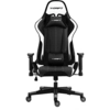 Image de Drift Dr175 Siège De Jeu Universel Siège Rembourré Noir, Blanc