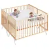 Image de Lot de 2 lits jumeaux 60x120 cm évolutif koala en version co-sleeping, lit jumeau et lit bébé. De la naissance de vos jumeaux jusqu'à leurs 3 ans