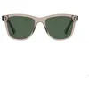 Image de Lunettes de soleil - Hawkers - One Pair - Polarisées - Monture beige translucide - Verres verts