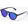 Image de Lunettes Hawkers Warwick Raw noir avec verres polarisés bleu marine