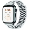 Image de SaveFamily SaveWatch Plus 2 Montre pour Enfant GPS Appels Whatsapp App Store - Cadran Noir et Bracelet en Tissu Zig Zag