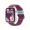 Image de Montre Connectée Savefamily Savewatch Plus 2 Gps 4g Blanc Silicone Violet
