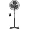 Image de Ventilateur Sur Pied Silencieux, Télécommande, Minuterie Jusqu'à 7,5 Heures Briebe Fn122397 Noir 45w